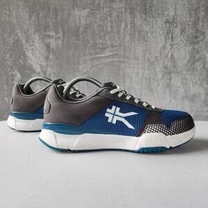 Kuru Quantum Shoes Womens Size 9.5 Walking Sneakers Gray Blue Comfort Support